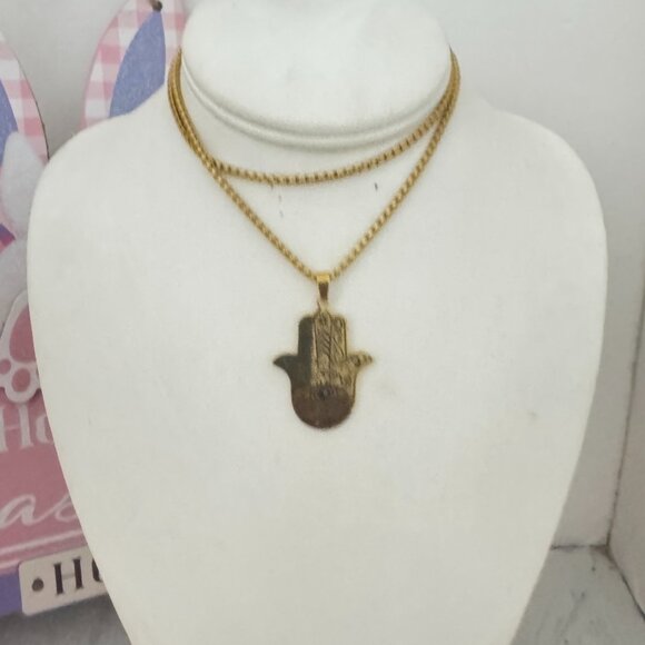 FAMILY STATEMENT NECKLACE SHIVE 2025 M95 EYE - Picture 1 of 5